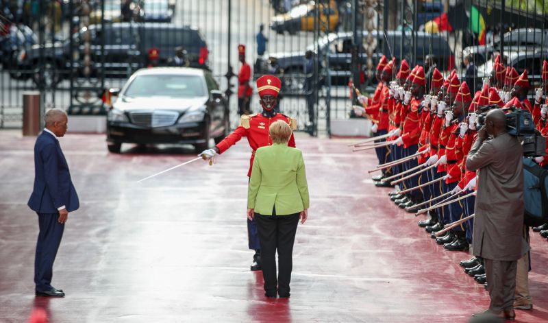 Merkel in Senegal