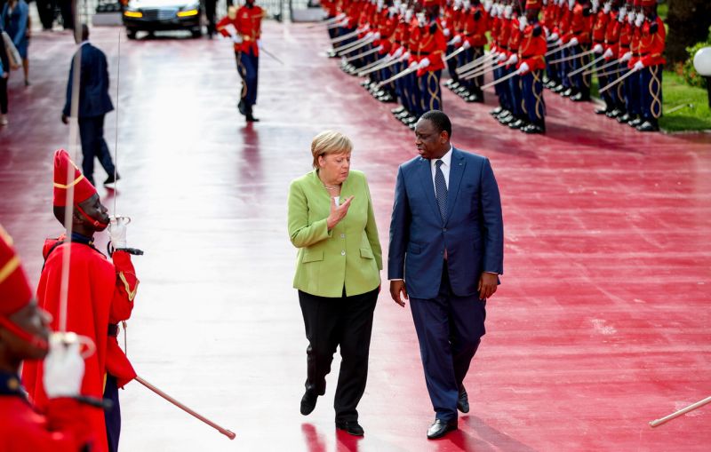 Merkel in Senegal