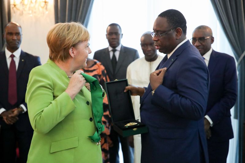 Merkel in Senegal