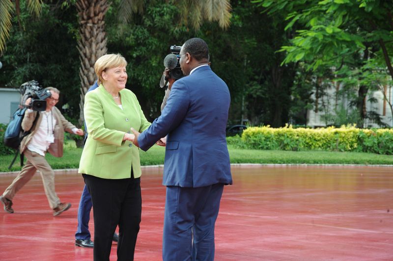 Merkel in Senegal