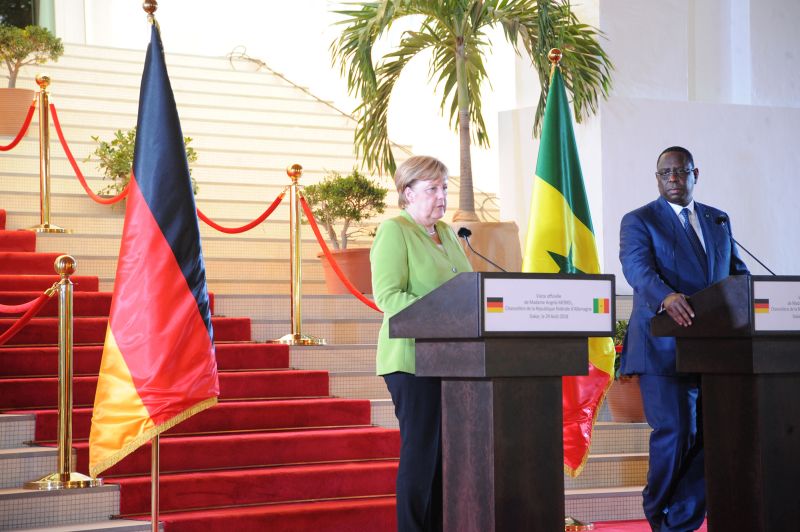 Merkel in Senegal