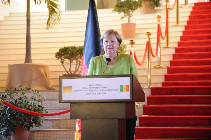 Merkel in Senegal